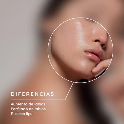 Diferencias entre aumento de labios, perfilado de labios y russian lips con ácido hialurónico